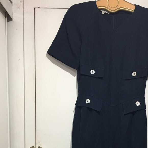 VINTAGE VALENTINO MIDI DRESSES SIZE 40/6 - Picture 5 of 10